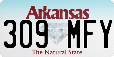 AR license plate 309MFY