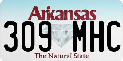 AR license plate 309MHC