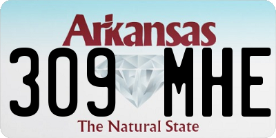AR license plate 309MHE