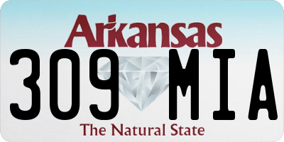 AR license plate 309MIA