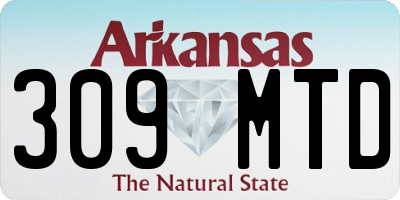 AR license plate 309MTD