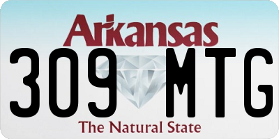 AR license plate 309MTG