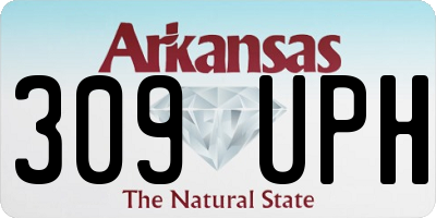 AR license plate 309UPH