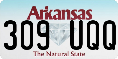 AR license plate 309UQQ