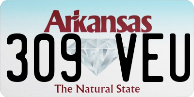 AR license plate 309VEU