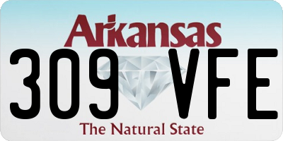 AR license plate 309VFE