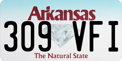 AR license plate 309VFI