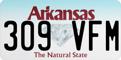 AR license plate 309VFM