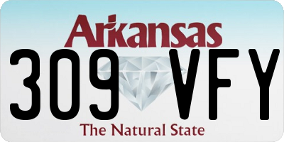 AR license plate 309VFY