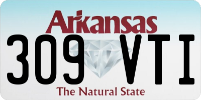 AR license plate 309VTI
