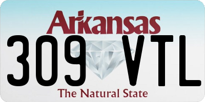 AR license plate 309VTL