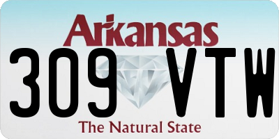 AR license plate 309VTW