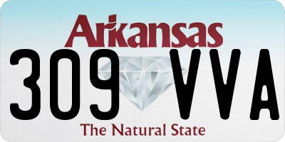 AR license plate 309VVA