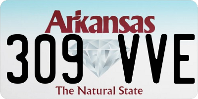 AR license plate 309VVE
