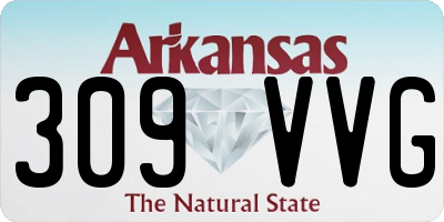 AR license plate 309VVG