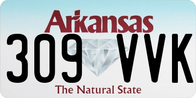 AR license plate 309VVK