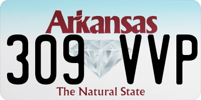 AR license plate 309VVP