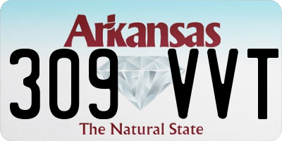 AR license plate 309VVT