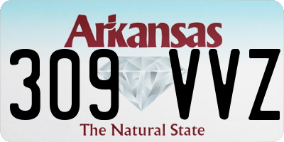 AR license plate 309VVZ