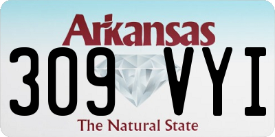 AR license plate 309VYI