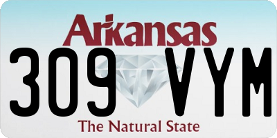 AR license plate 309VYM