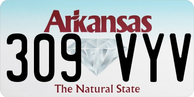 AR license plate 309VYV