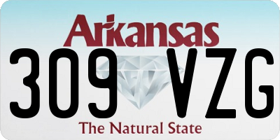 AR license plate 309VZG