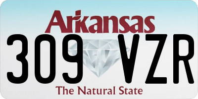 AR license plate 309VZR