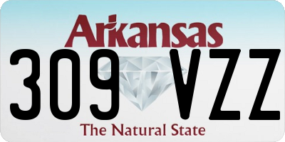 AR license plate 309VZZ