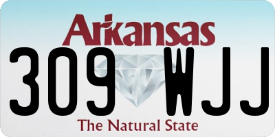AR license plate 309WJJ