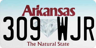 AR license plate 309WJR