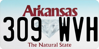 AR license plate 309WVH