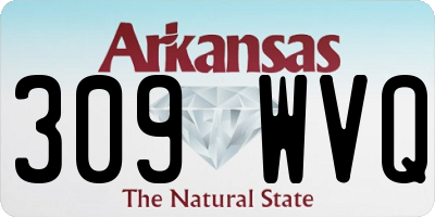 AR license plate 309WVQ