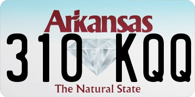 AR license plate 310KQQ