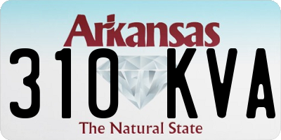 AR license plate 310KVA