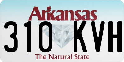 AR license plate 310KVH
