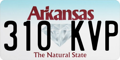 AR license plate 310KVP