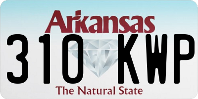 AR license plate 310KWP