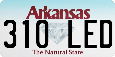 AR license plate 310LED