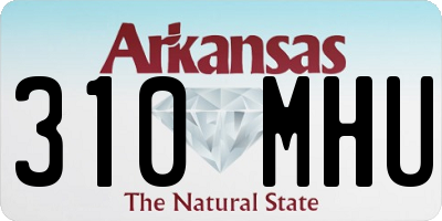 AR license plate 310MHU