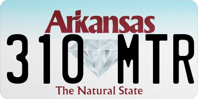 AR license plate 310MTR