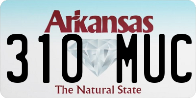 AR license plate 310MUC