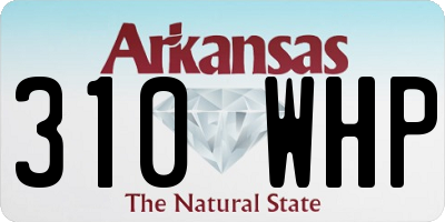 AR license plate 310WHP