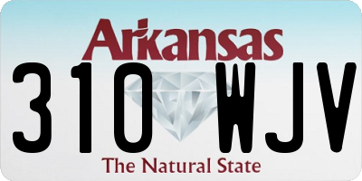 AR license plate 310WJV