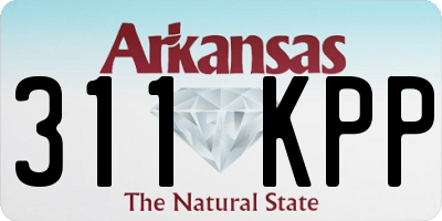 AR license plate 311KPP