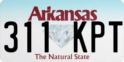 AR license plate 311KPT