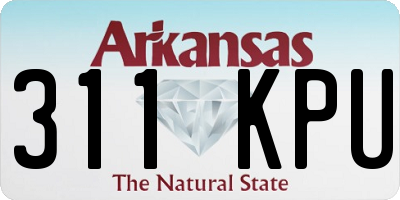 AR license plate 311KPU