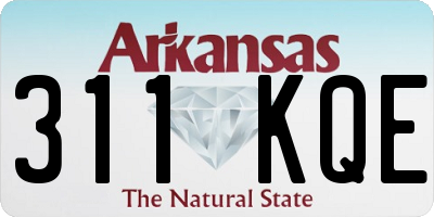 AR license plate 311KQE