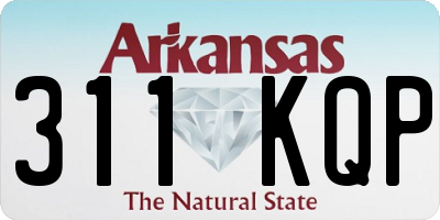AR license plate 311KQP
