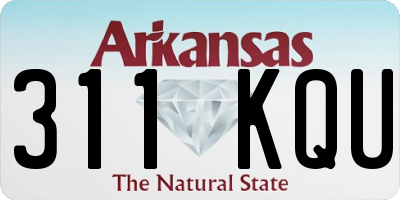 AR license plate 311KQU
